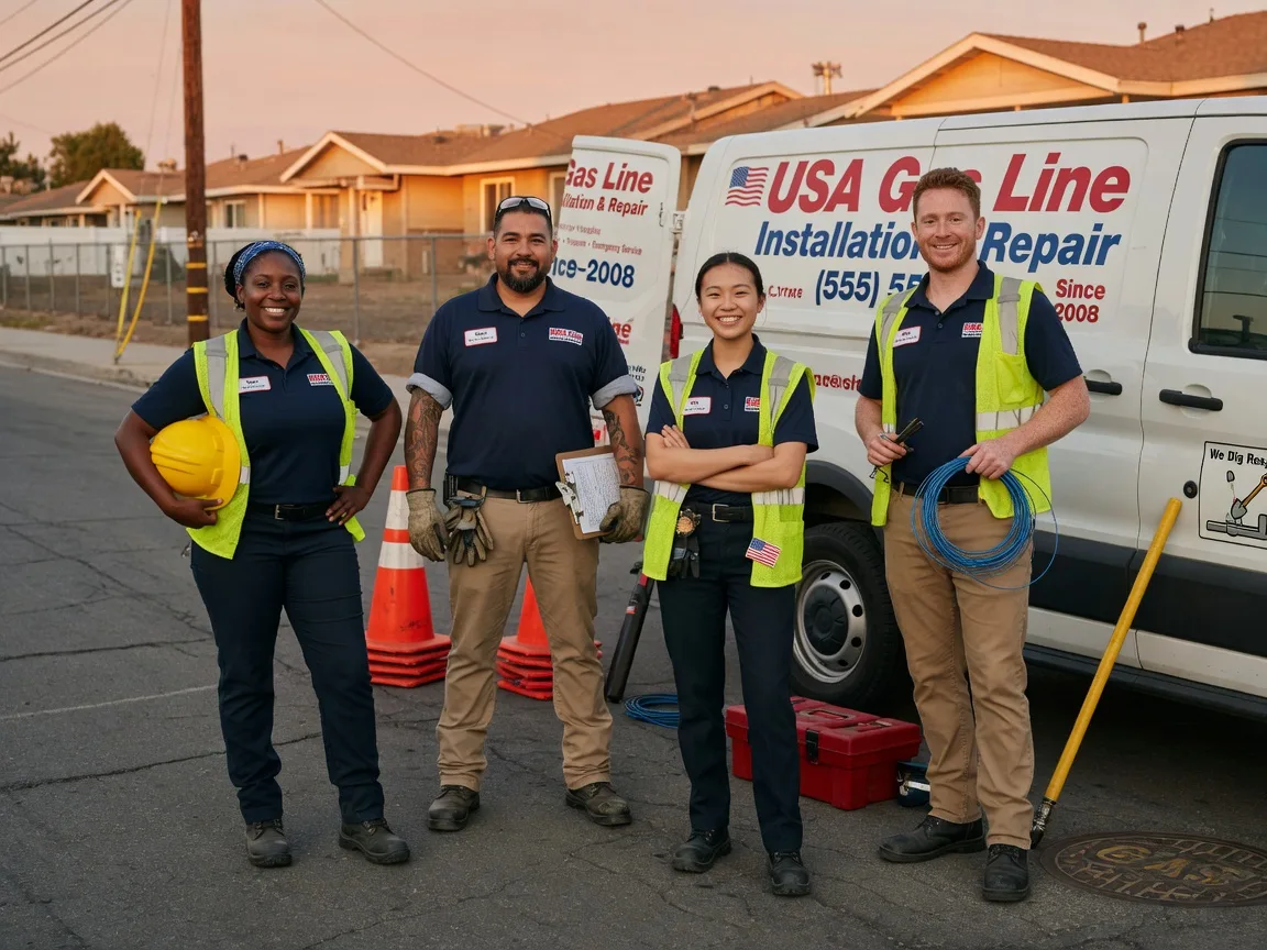 Gas Line Installation company in Fortville, IN